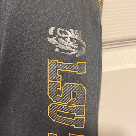 Rivalry Threads LSU Tigers Ladies Leggings - Size L - Picture 2 of 7